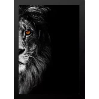 Quadro Para Sala Quarto Escritório Decorativo Leão De Judá