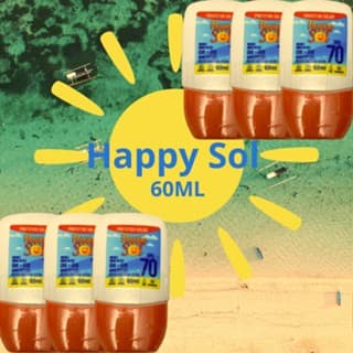 KIT 6 ANTISSINAIS, PROTETOR SOLAR, FPS 70, 60ML, ROSTO E CORPO,TOQUE SECO.