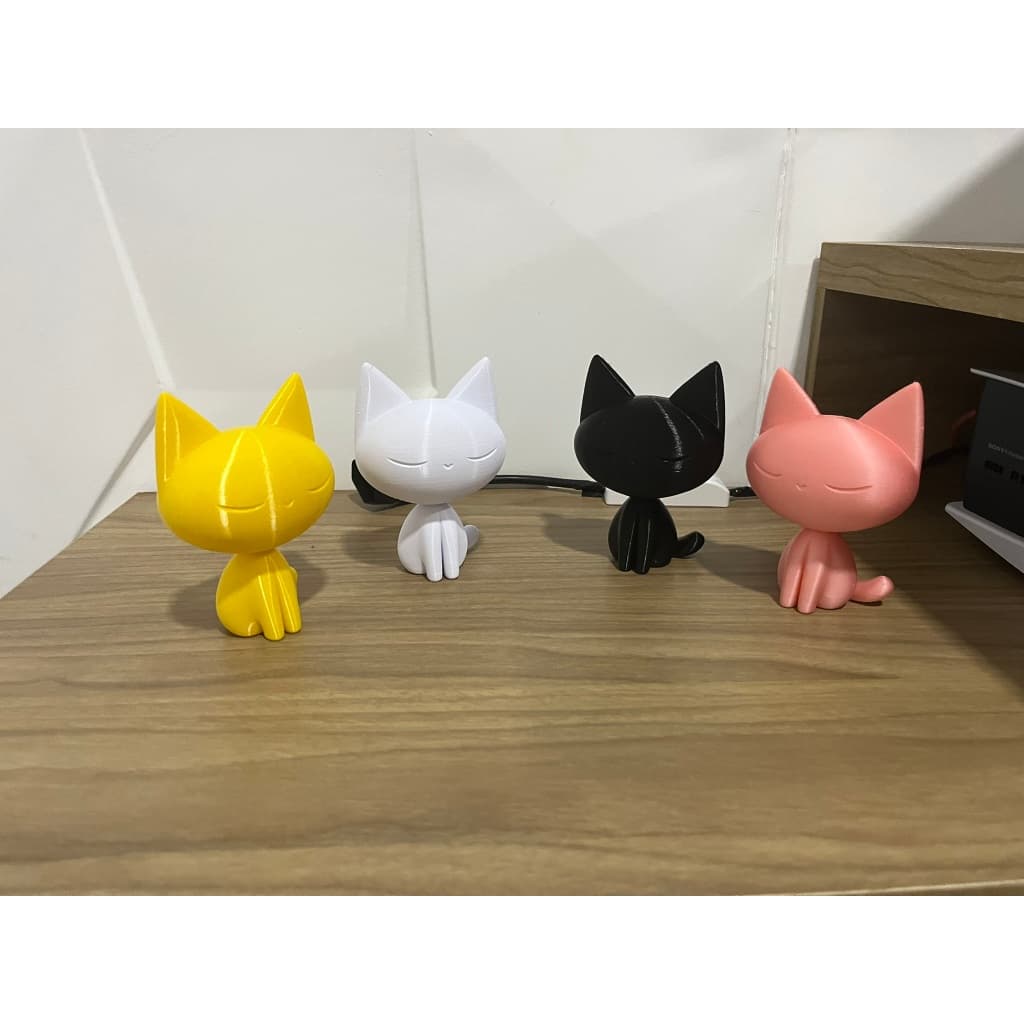 Decoração para casa - Escultura gato 12 cm