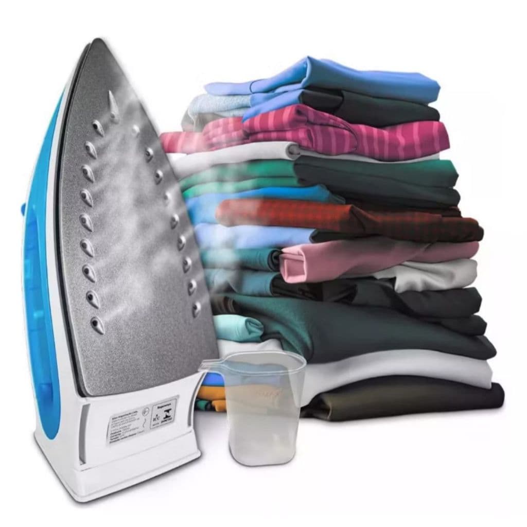 Ferro de Passar Roupa a Vapor 220v 1300w Azul Desempenho Envio Imediato