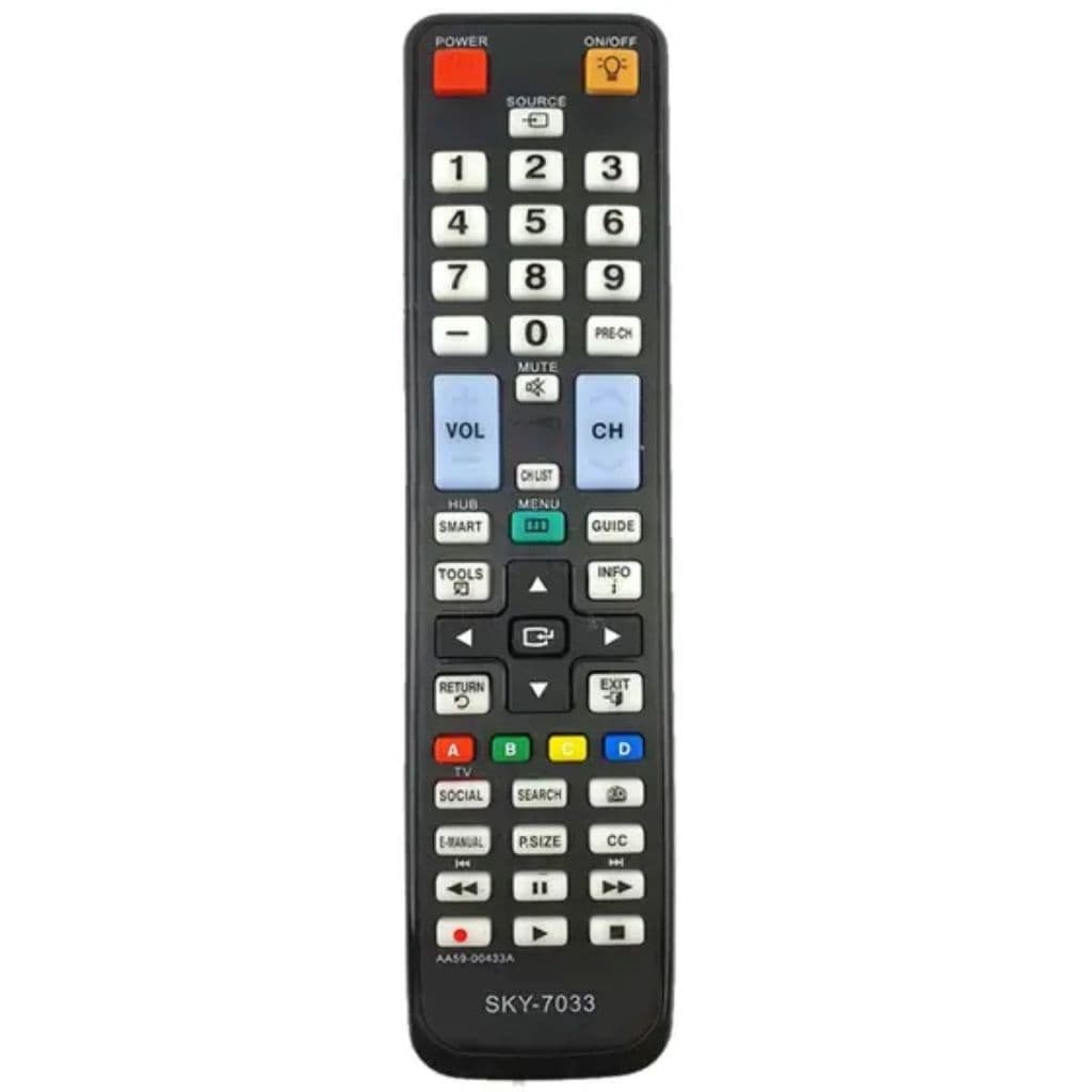 Controle Remoto Compatível Samsung Lcd Le-7033 Bn59-01077aA BN59-01077A A59-00451A AA59-00637A