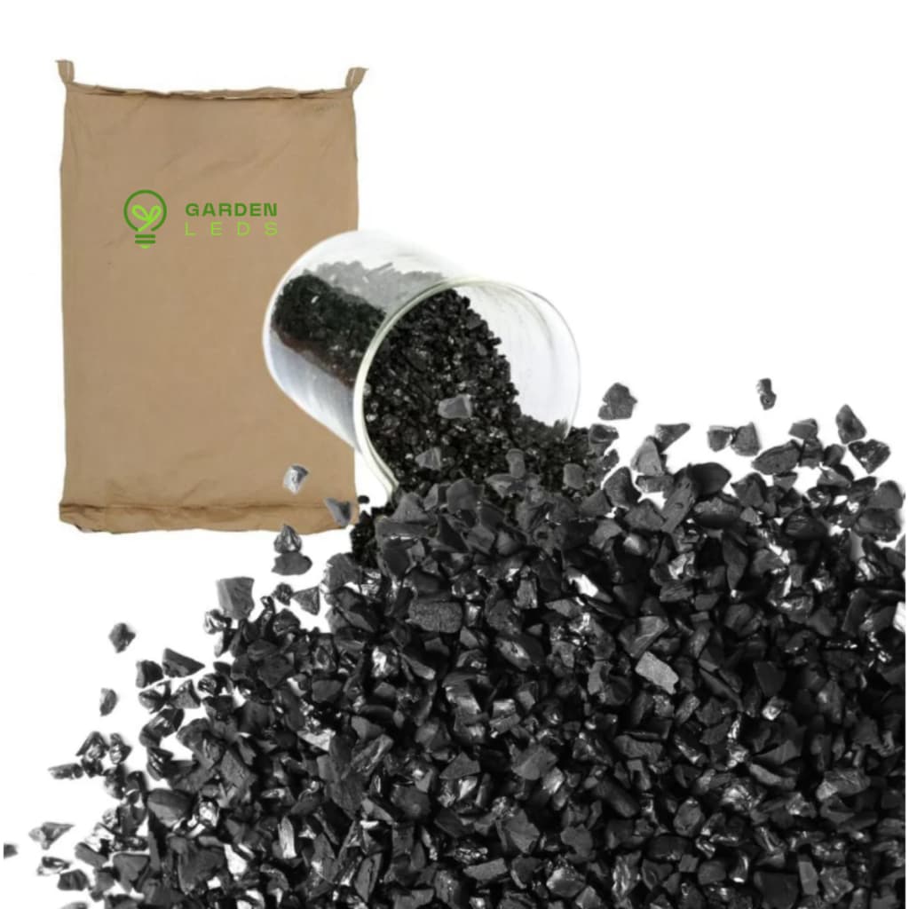Carvão Ativado selecionado P/ Filtros Gardenleds Grow Cultivo Indoor