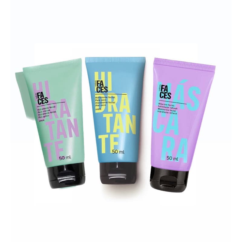 Hidratante facial Natura faces 50g