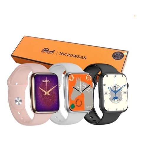 Relógio Smartwatch W10 Mini 41mm Microwear GPS / NFC / ESPORTES  / CHAT GPT Watch Original Lançamento
