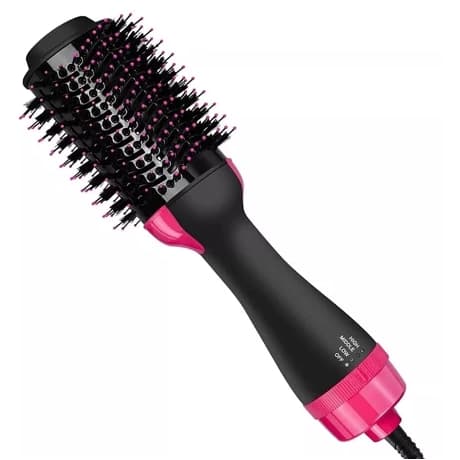 Escova Secadora Alisador Elétrica Quente Cabelo Com 3 Em1 Hair Styler 110V