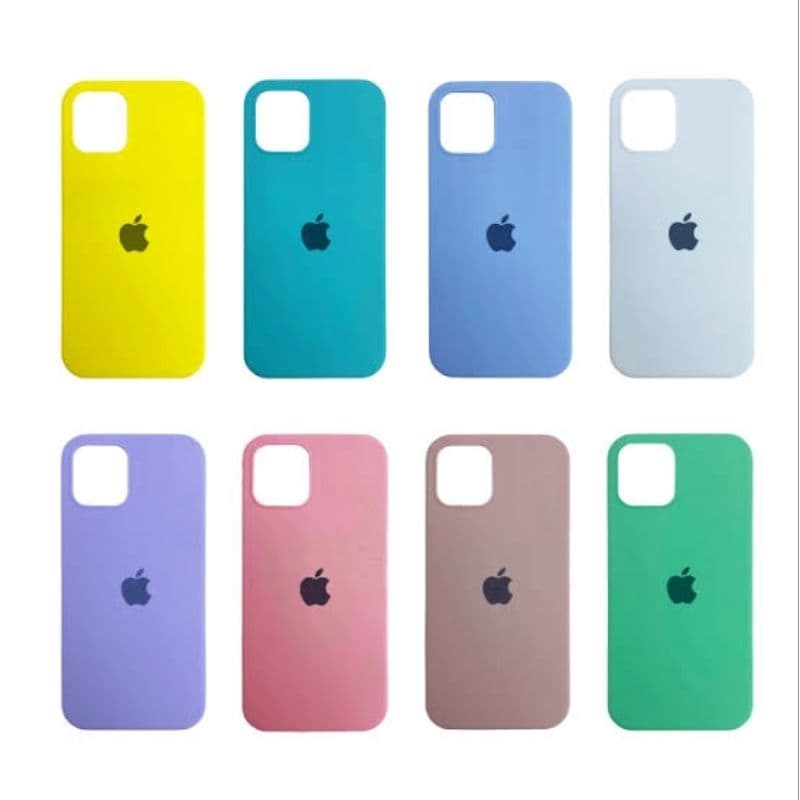 Case Capa de Celular de silicone  16 15 14 12 13 pro max capas com a maçã Cases Oficiais