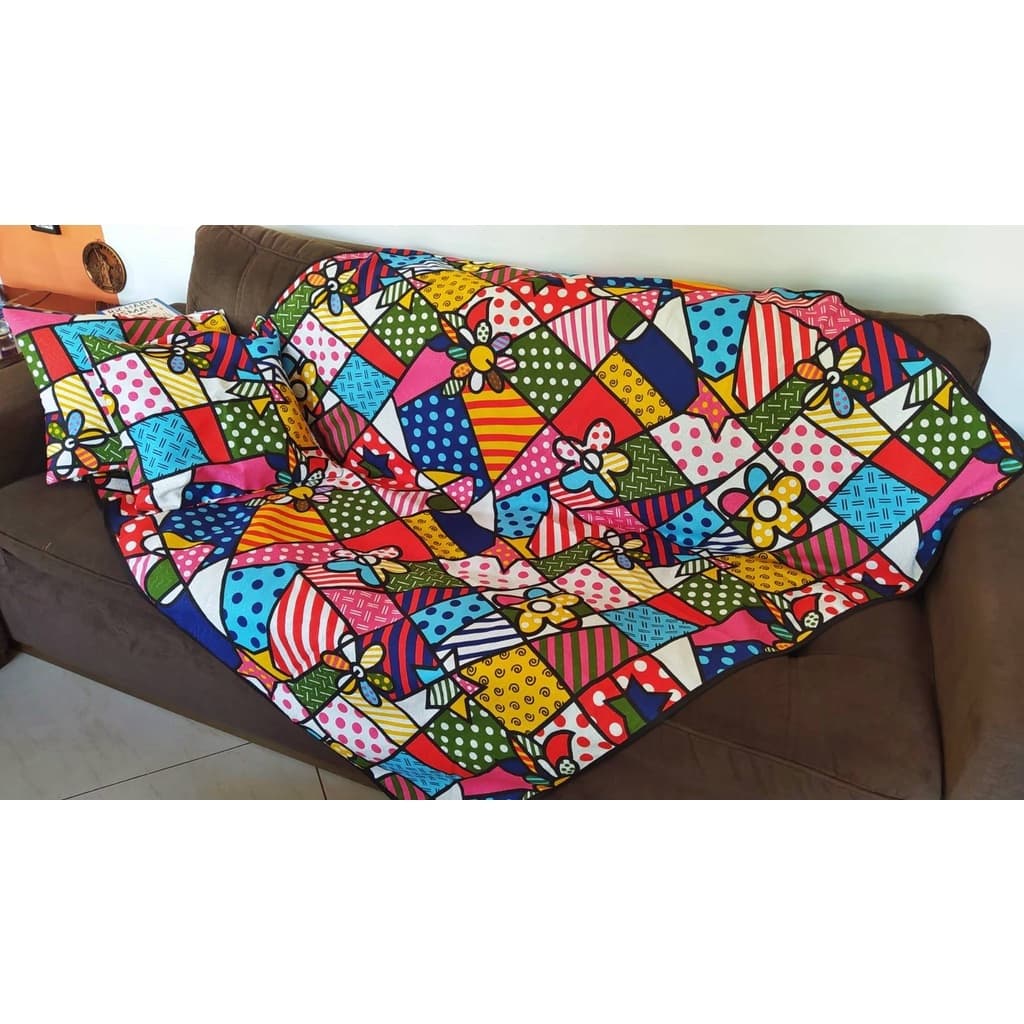 2 Mantas p Sofá Estampada Protege de Pelos e Líquidos Impermeável 150x140 cm Geriátrico Infantil Pet