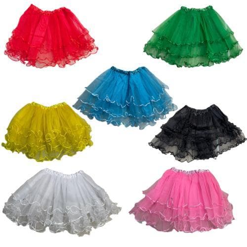 Saia De Tule com Babado