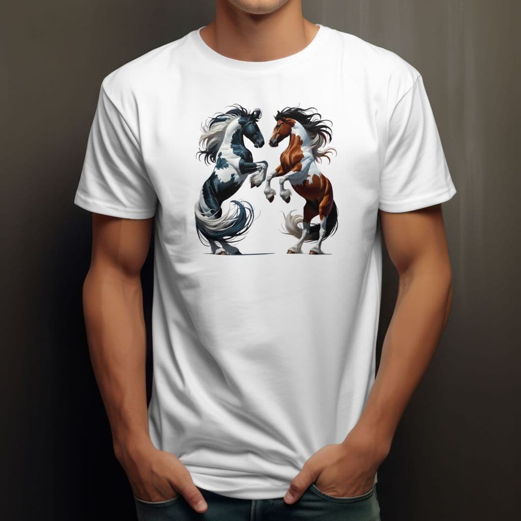 Camiseta Masculina Moda Country Cowboy Texas Farm Impacto Country Cavalo Pampa Camisa Rodeio