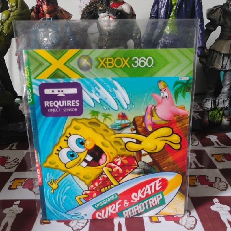 jogo Bob Esponja Surf e Skate XBOX360 Desbloqueado LTU 3.0