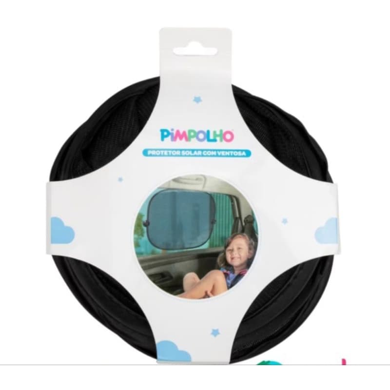 Protetor solar para carro tapa Sol com ventosa Pimpolho