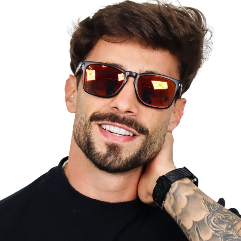 Óculos De Sol Em Alta Unissex Polarizado Vibe Tendência Lux