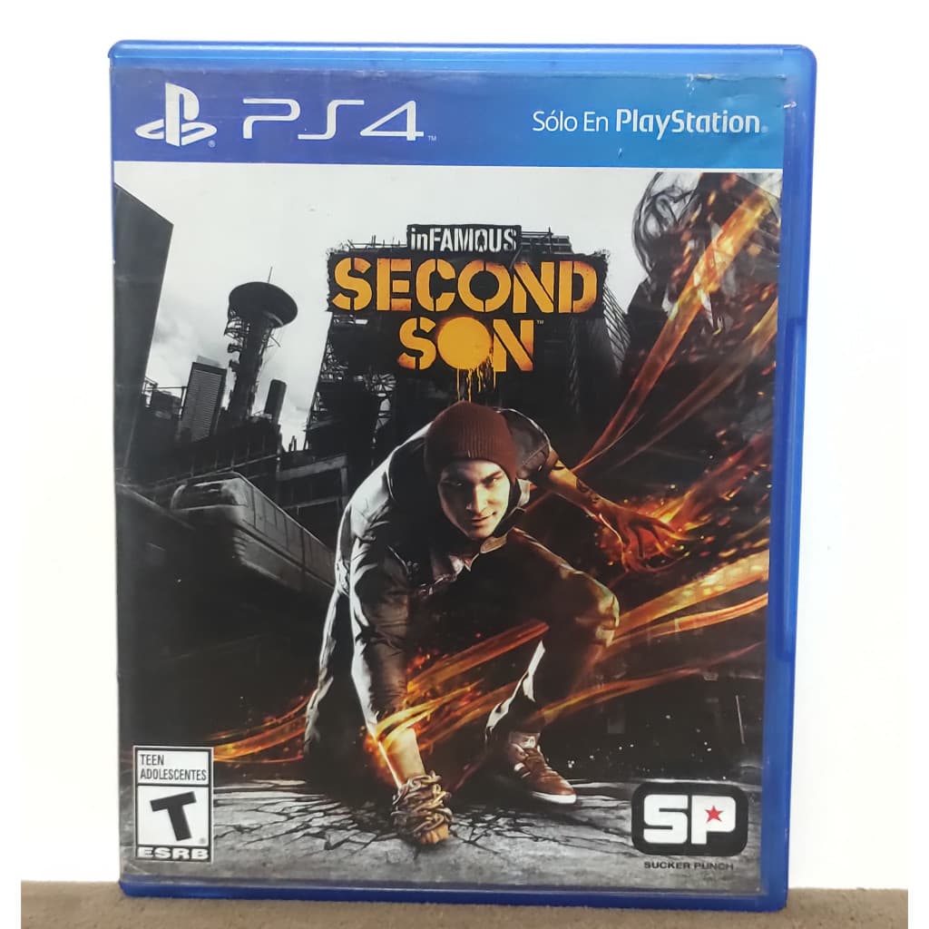 Jogo Original Usado inFamous Second Son PS4 PlayStation 4
