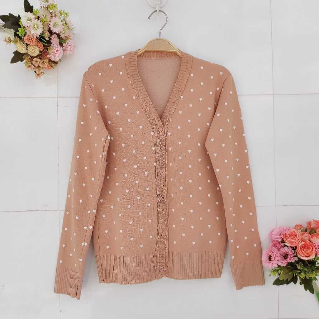 CARDIGAN CASACO DE FRIO TRICOT BOTÕES