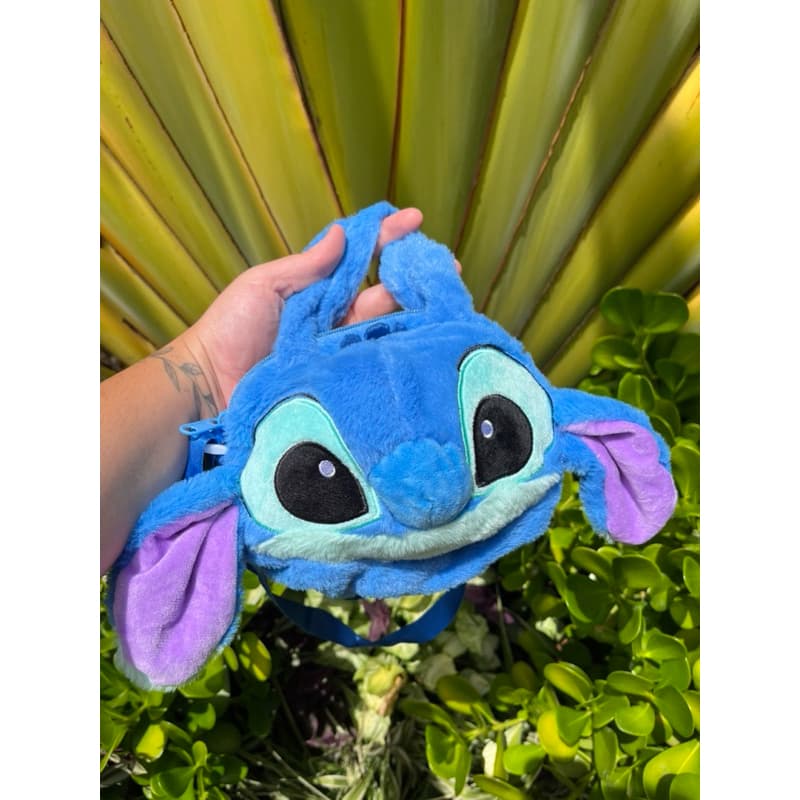 Bolsa Stitch Pelúcia Filme Disney Infantil Presente Criança