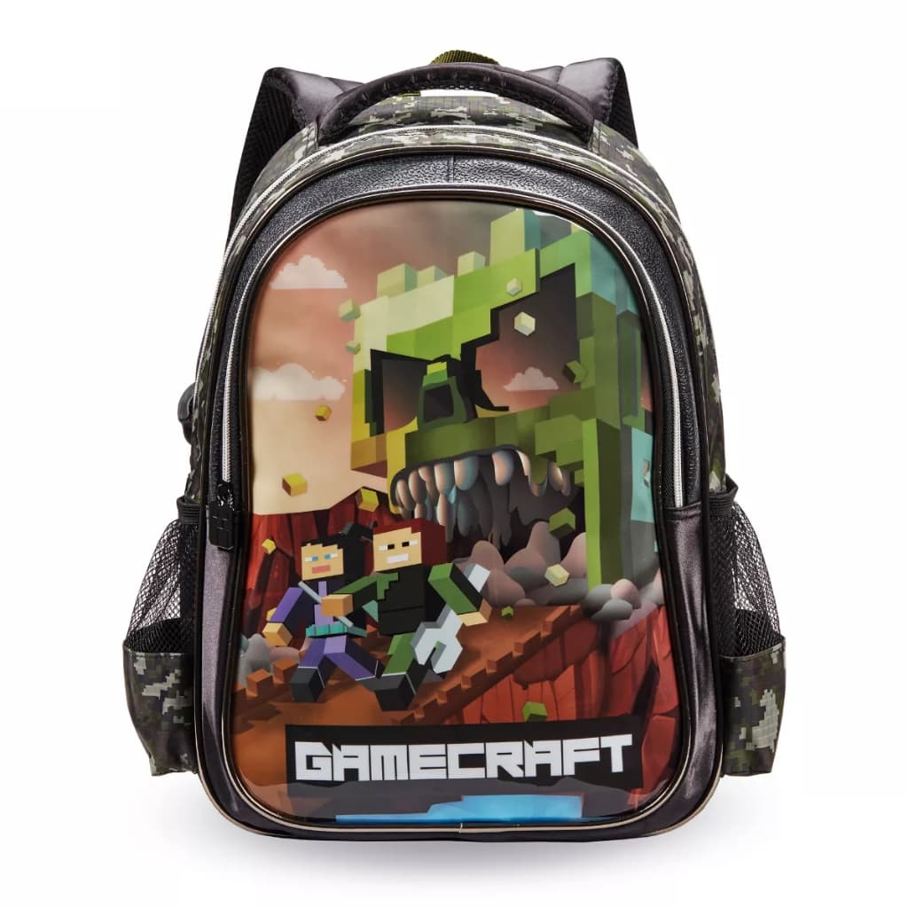 Mochila Menino / Menina Reforçada Infantil Escolar De Costas Play / Unicornio / Hot Wheels / Minecraft