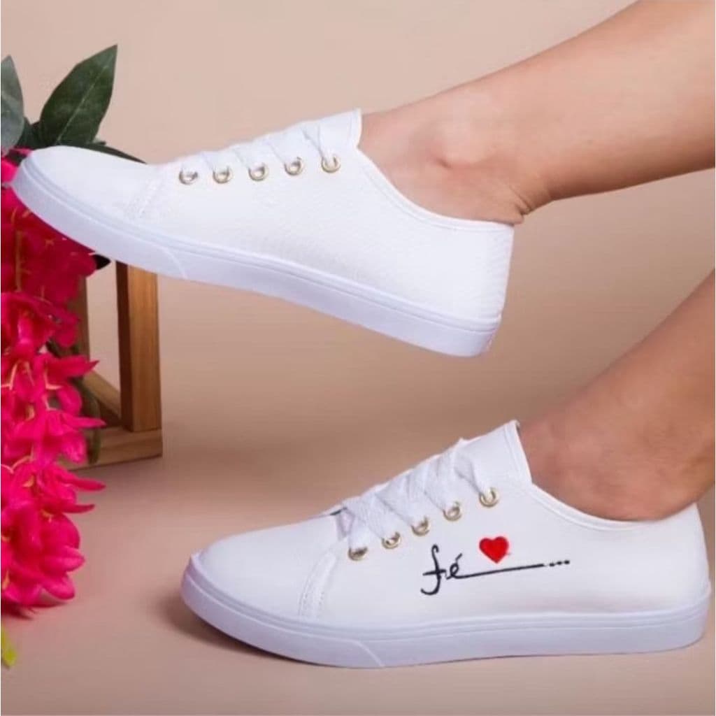 Tênis feminino fe conjunto feminino casual moda feminina