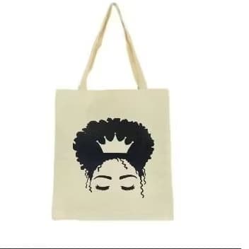 Bolsa Ecobag 100% algodão BLK QUEEN