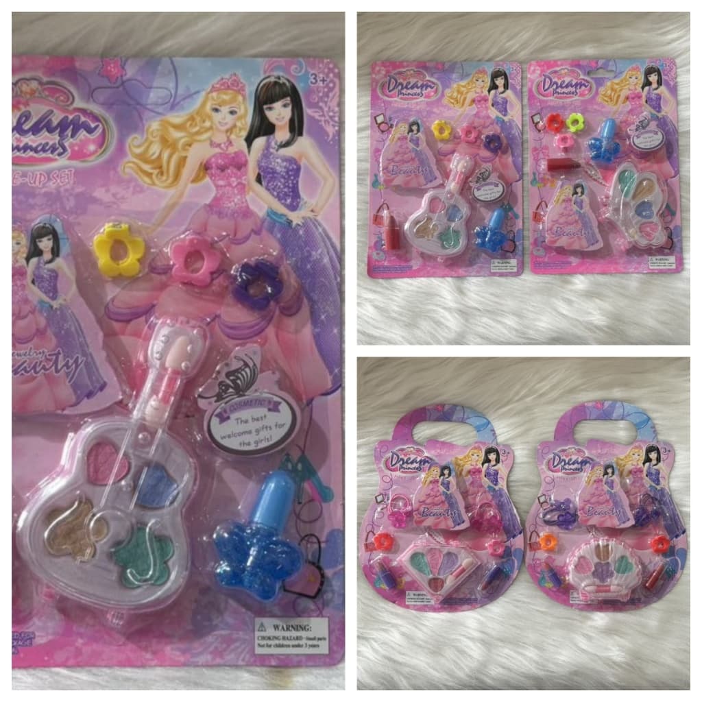 Maquiagem Infantil Sombra e acessórios Little Beauty kit