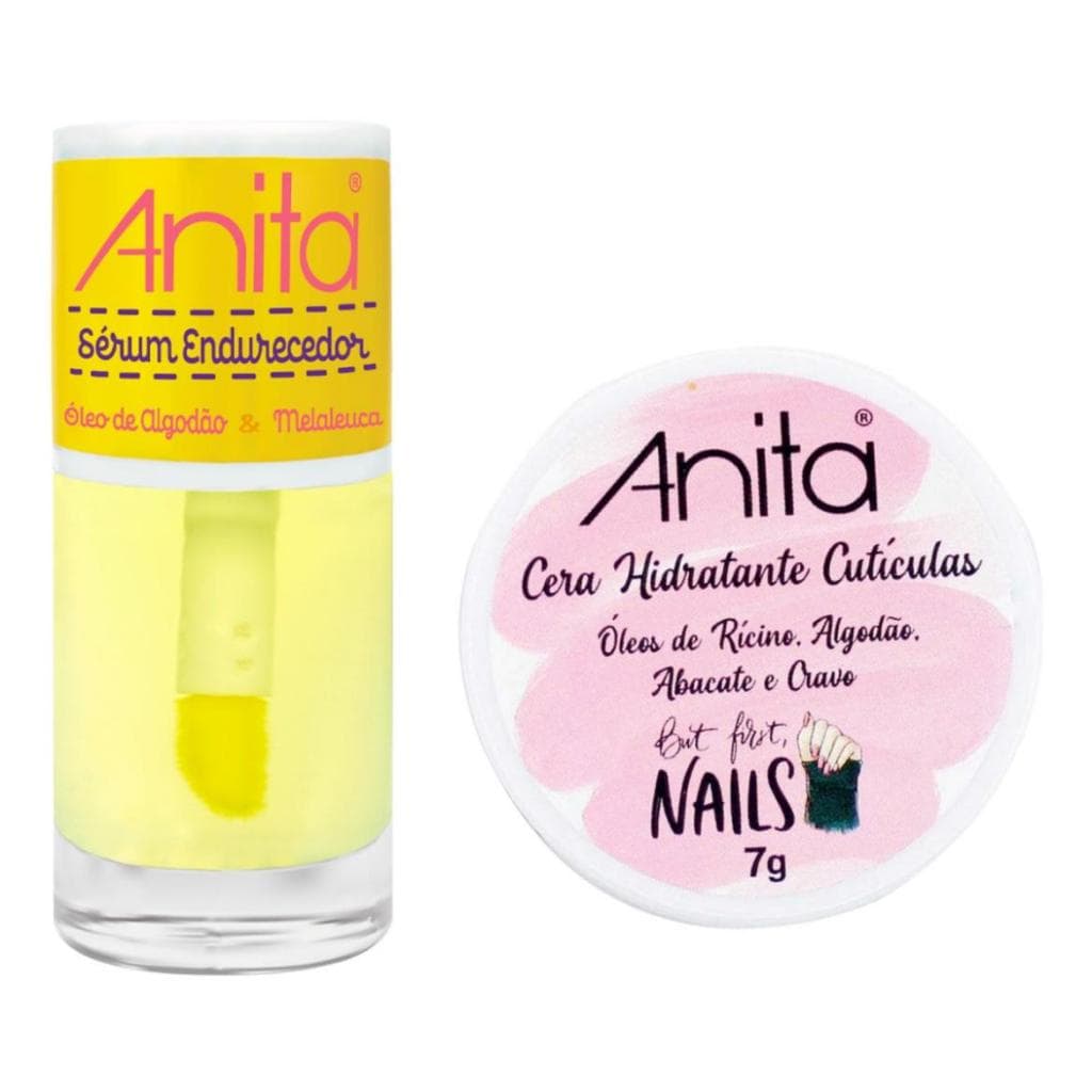 Kit Sérum Endurecedor Anita+ Cera Hidratante
