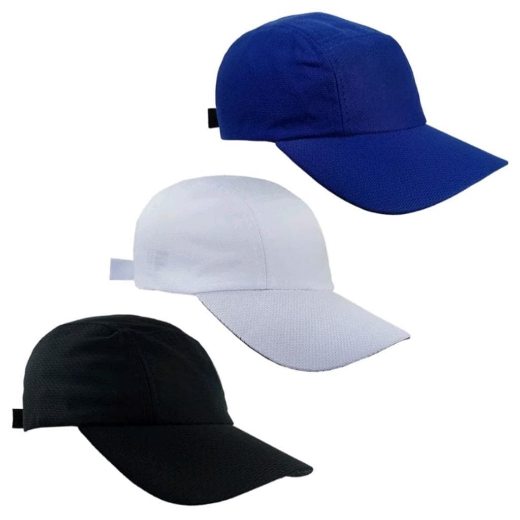 Kit 3 Bonés Esportivo Feminino, Masculino De Aba Curva, Esportivo, Fitness, Musculação