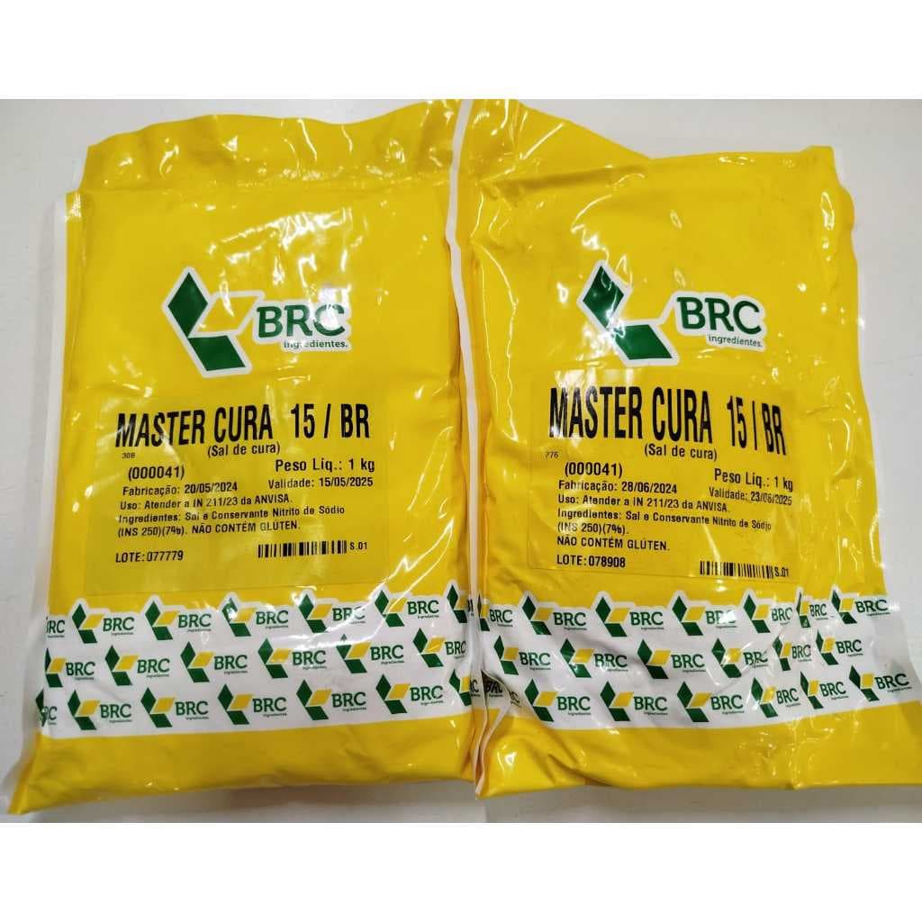 Sal de cura - Master Cura - cura 1, cura rápida - pct 1kg