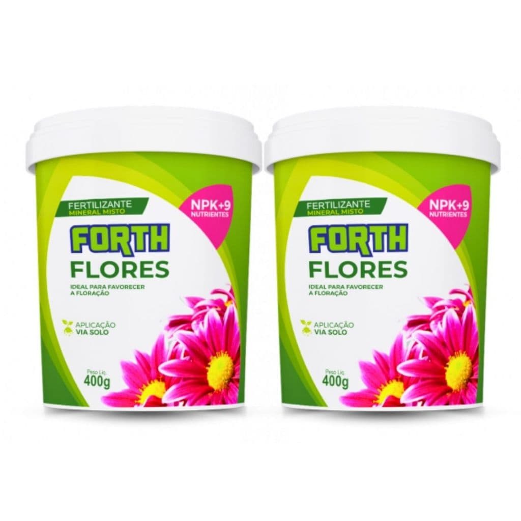 2 Adubo para Flores Aumenta a Resistência