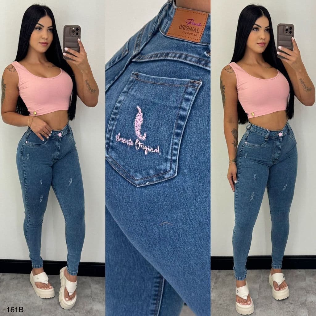 Calças Jeans Promocional Sal E Pimenta Premium Com Lycra Em Oferta ( liquidação )