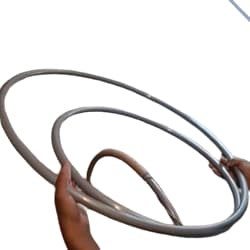 Kit 2 un. Aro para Cadeira Suspensa em Macrame À Pronta Entrega de Aço Carbono 80cm x 60 cm