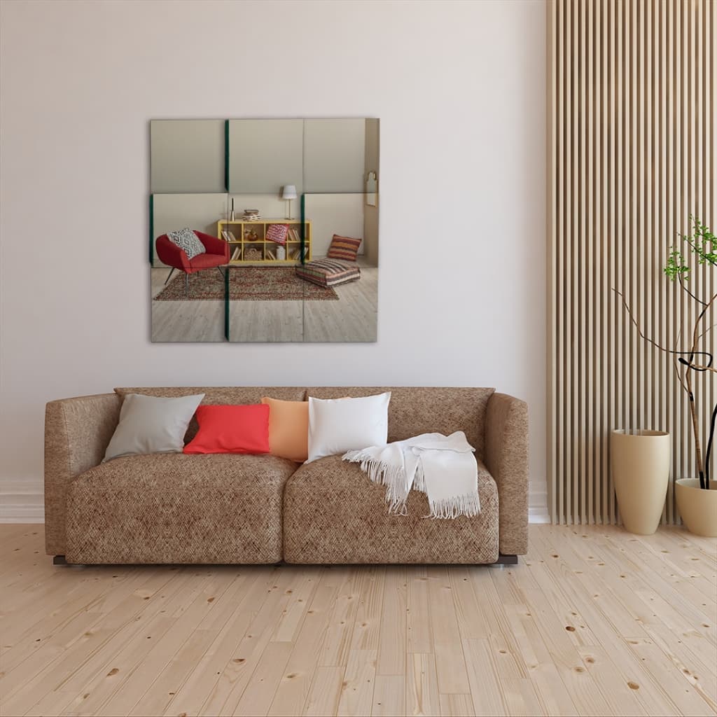 Espelho Liverpool 9 Peças: Elegância para Salas, Quartos e Corredores Modernos