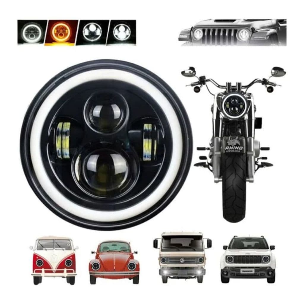 Farol Angel Eyes Defender Led Troller Fusc Komb Constellatio