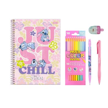 Kit Escolar do Stitch - Volta as aulas