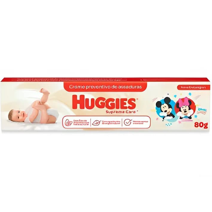 Creme Huggies Preventivo de assadura Bebê Supreme Care 80g