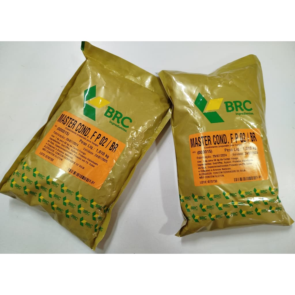 Master Condimento preparado Frango á Passarinho 1 kg - Alto Rendimento nas receitas