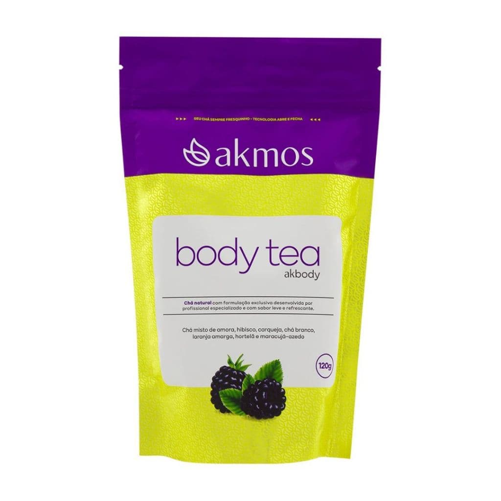 Body Tea  120g Laxativo Antioxidante Akmos Chá Misto