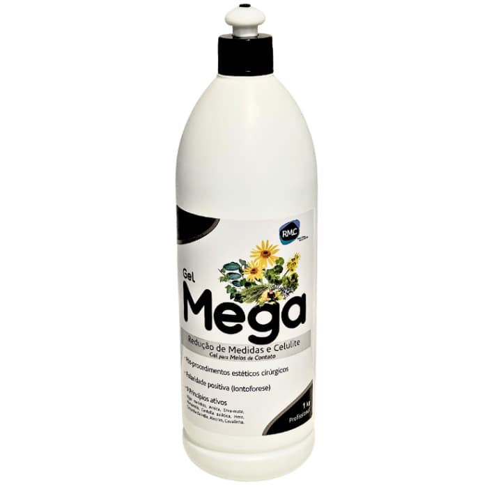 Gel Iontoforese Polaridade Positiva Fonoforese1kg Estética Profissional Redução de Medidas Celulite