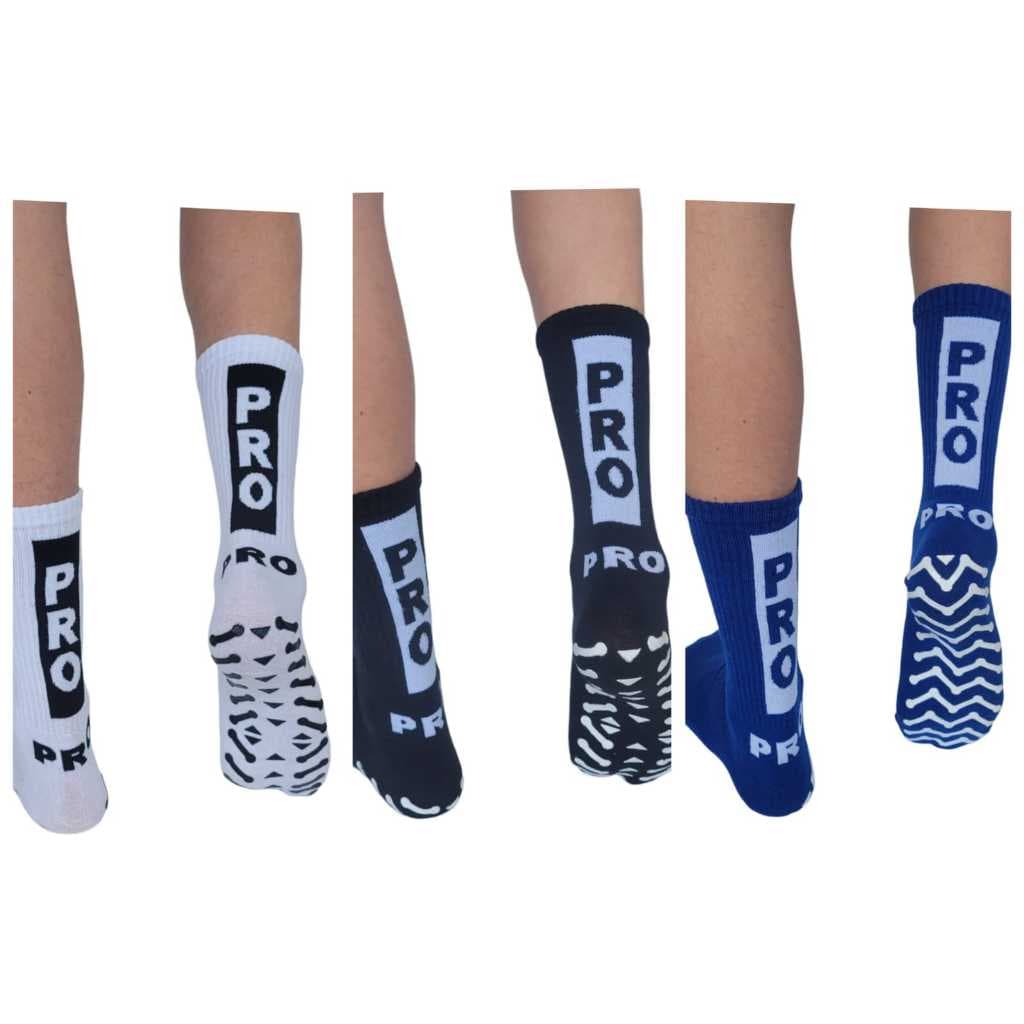 1 Par Meias Esportivas Masculinas Antiderrapante Ultragrip Pro Max Premium Futebol 37 ao 44