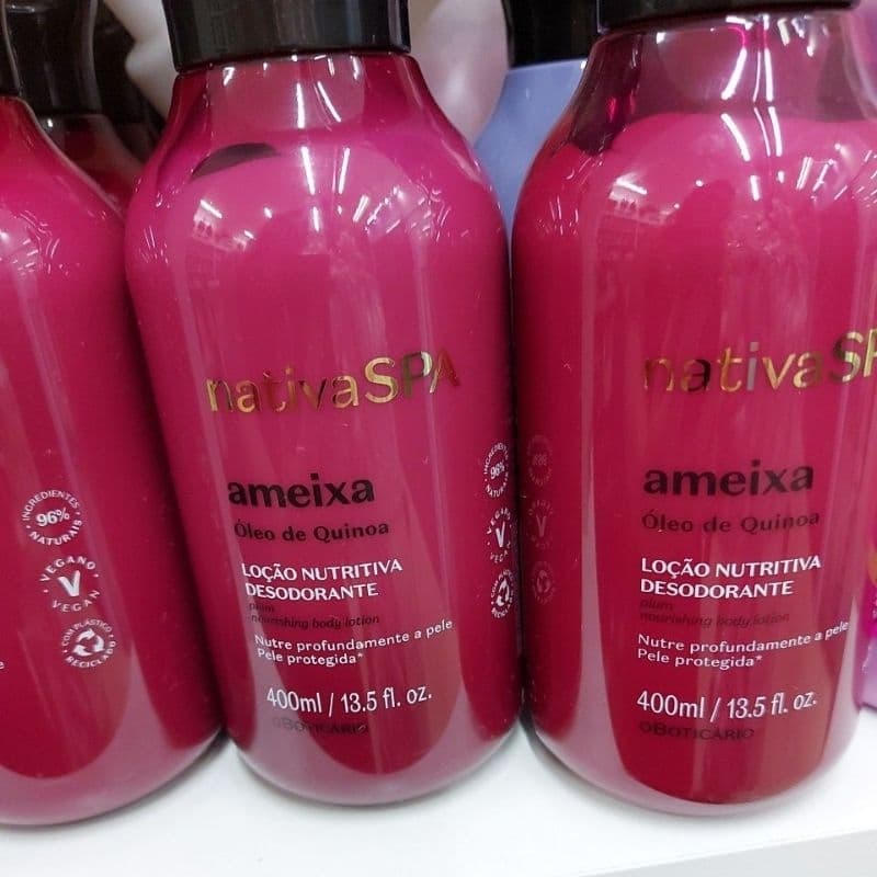 loção ameixa nativa SPA boticário 400ml