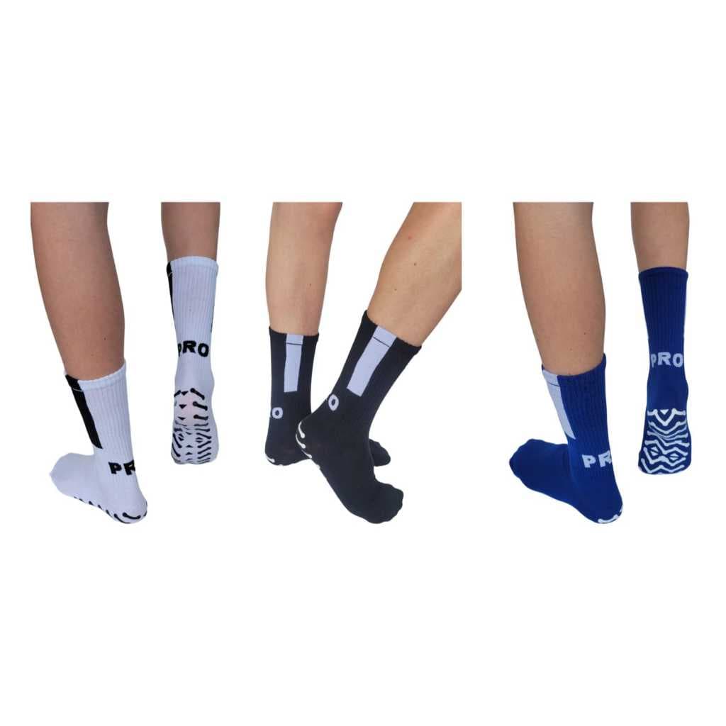 3 Pares Meias Esportivas Masculinas Antiderrapante Ultragrip Pro Premium Futebol 37 ao 44