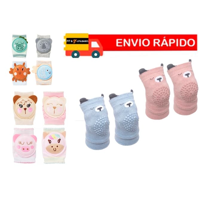 Joelheira Bebê Engatinhar Antiderrapante Buba Baby pimpolho