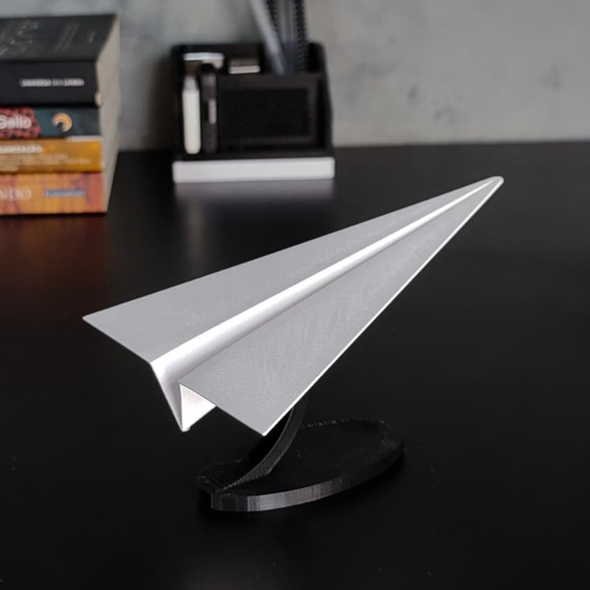 Avião decorativo enfeite para escritório e salas decoração