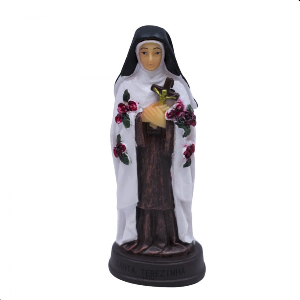 Imagem Santa Terezinha 8cm Pequena Resina