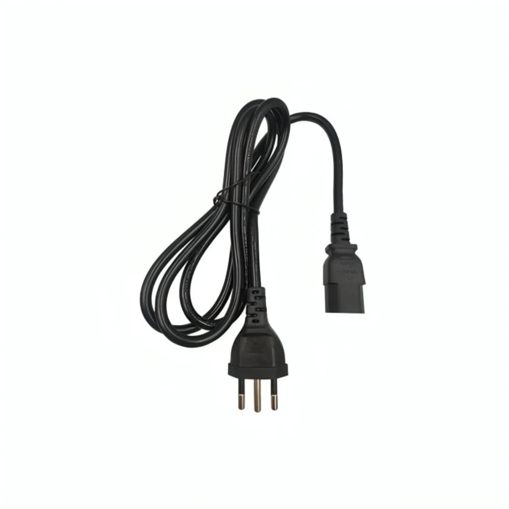 Cabo Forca Tripolar P/ Fonte Monitor Pc 1,5 M Padrão Inmetro