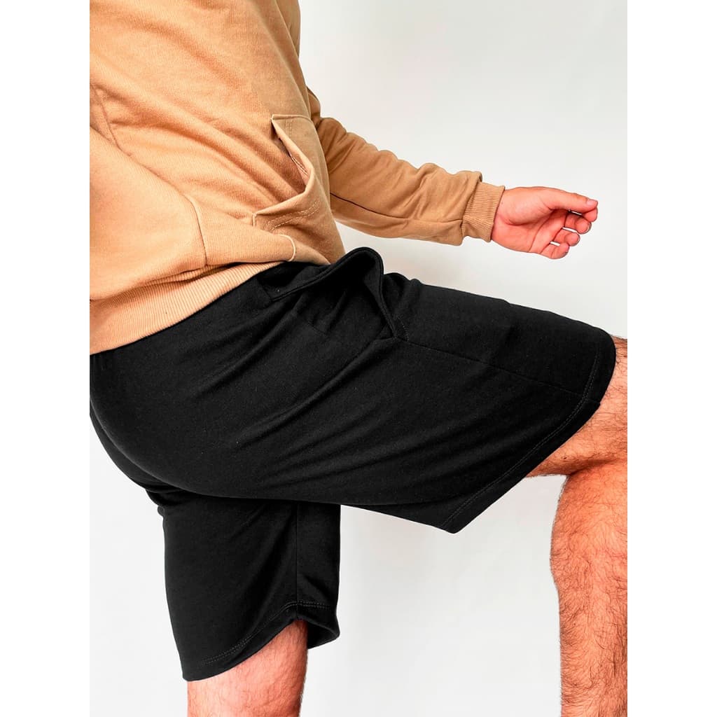 Bermuda Moletom Masculina Esportiva Casual Short Academia Corrida Moletinho