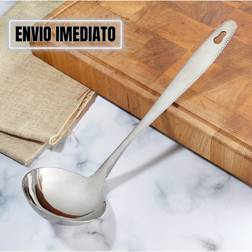 Concha em Aço Inoxidável Para cozinha Concha para feijão sopa e caldos