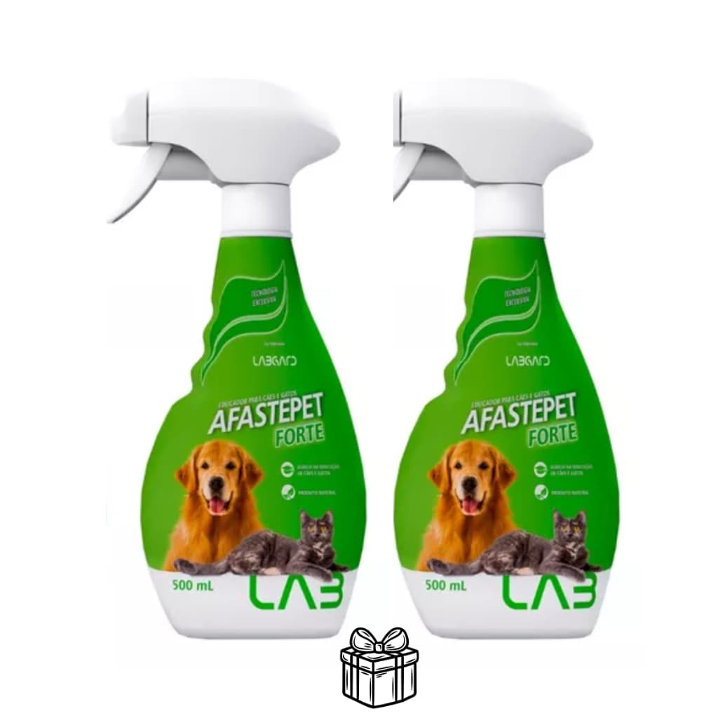 Kit 2 Afastepet forte Lagbarg 500ml + Brinde (Promoção por tempo limitado)