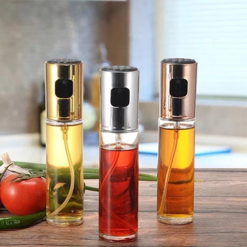 4 Peças Spray Pulverizador Vidro Inox Borrifador Azeite Vinagreessenciais De Cozinha Oliva Spray De Vinagre Promoção