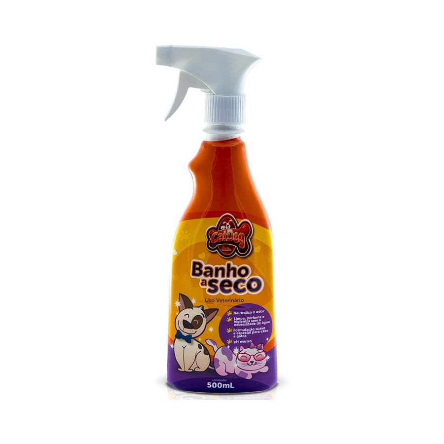 Banho a Seco para Cães e Gatos 500ml CatDog