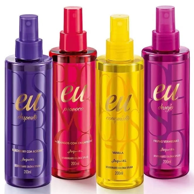 jequiti colônia splash eu 200ml escolha a sua
