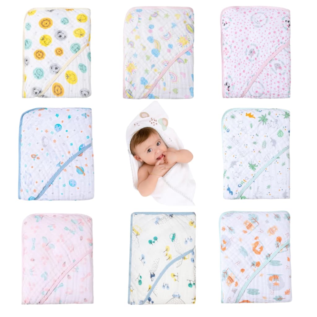 Toalha De Banho bebe criança infantil Soft com capuz Tecido De Fralda Menino Menina 80x80cm